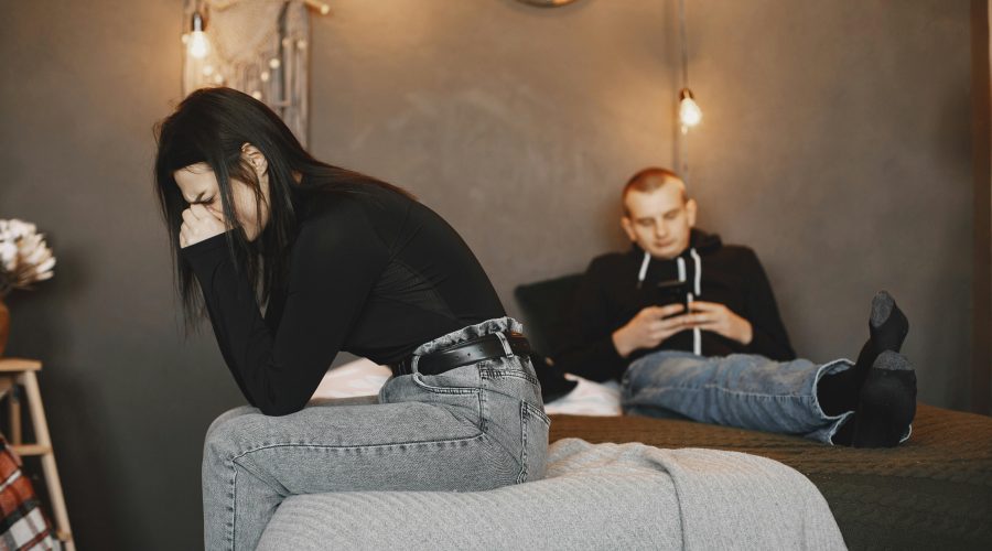 signs you are in a one sided relationship — person sitting alone